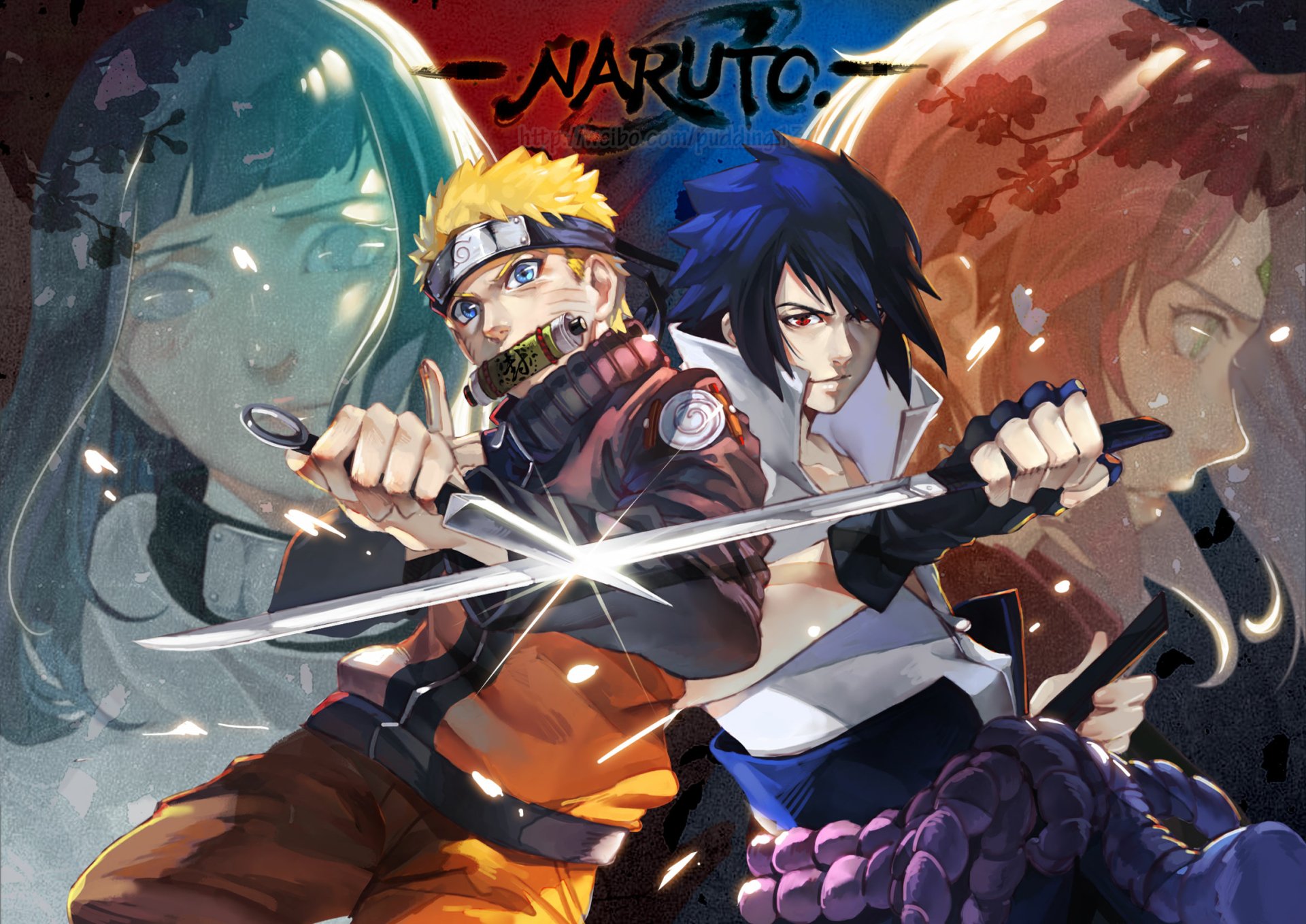 Аниме Naruto Sasuke