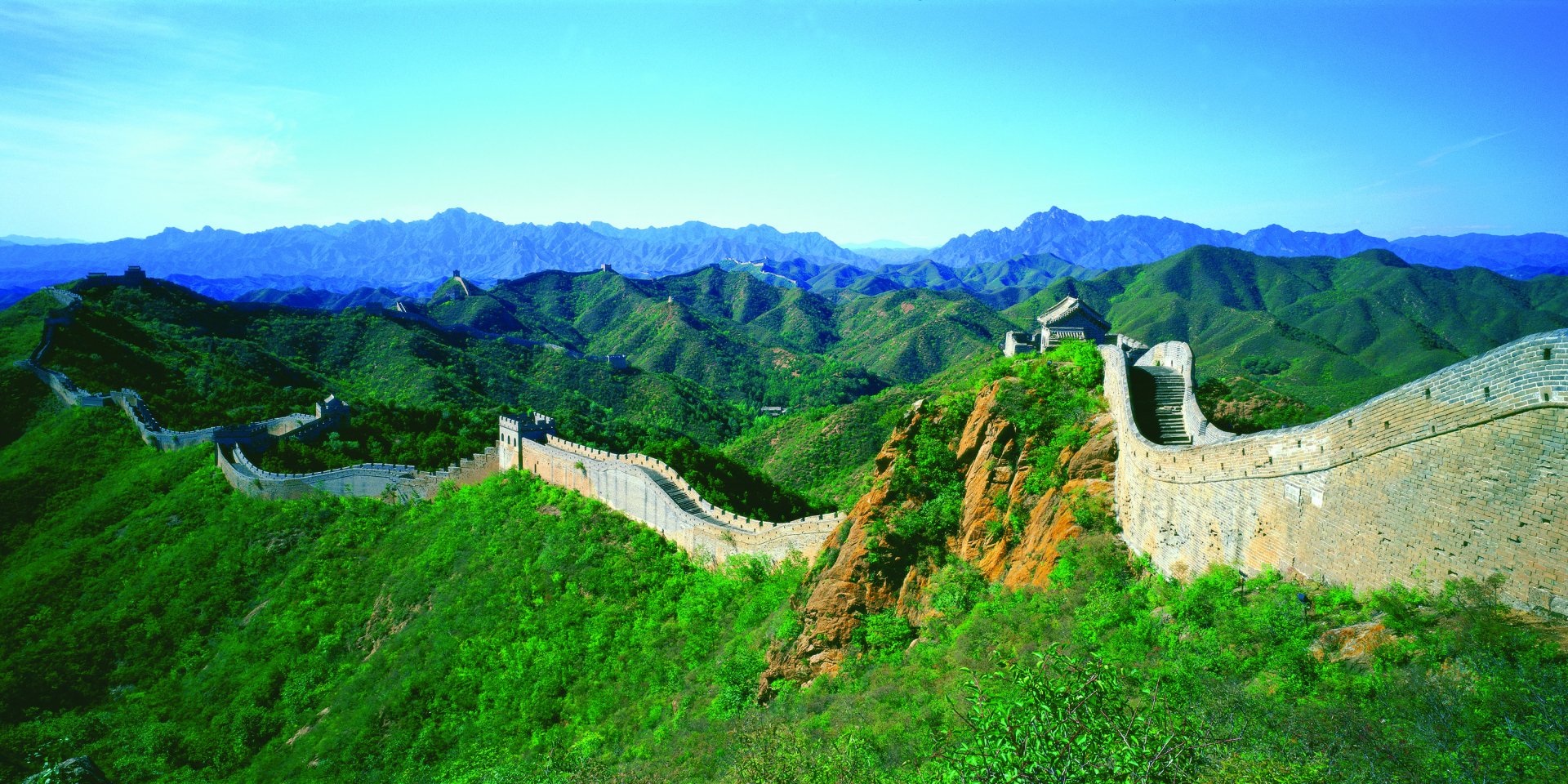 Download China Man Made Great Wall Of China HD Wallpaper