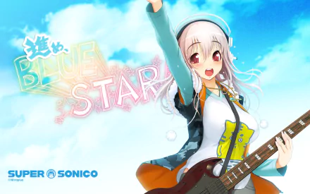 Anime Super Sonico HD Desktop Wallpaper | Background Image