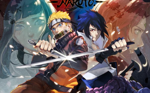 Anime Naruto Naruto Uzumaki Hinata Hyuga Sakura Haruno Sasuke Uchiha HD Wallpaper | Background Image