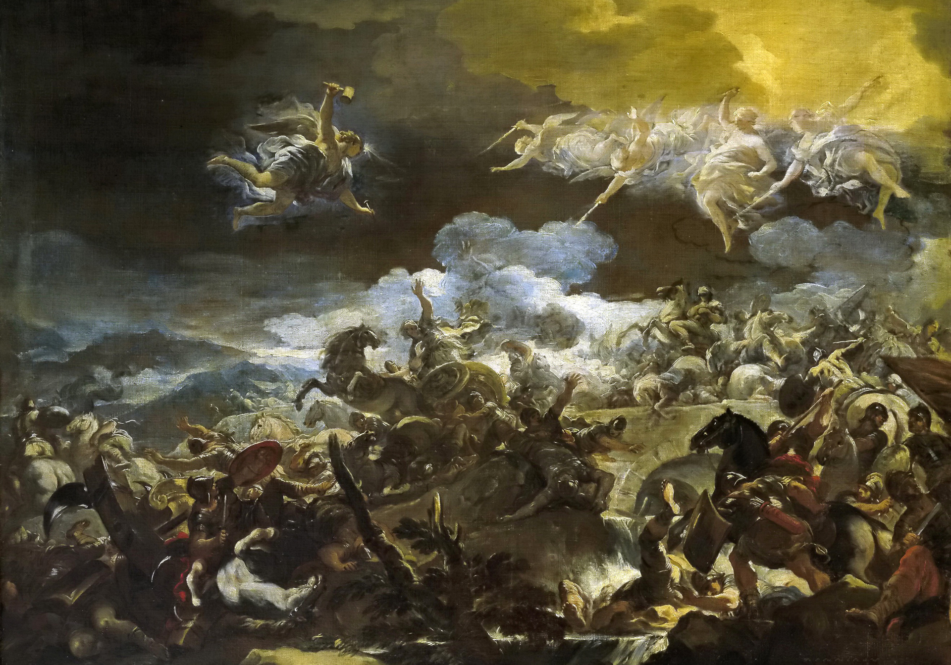 The Defeat of Sisera by Luca Giordano