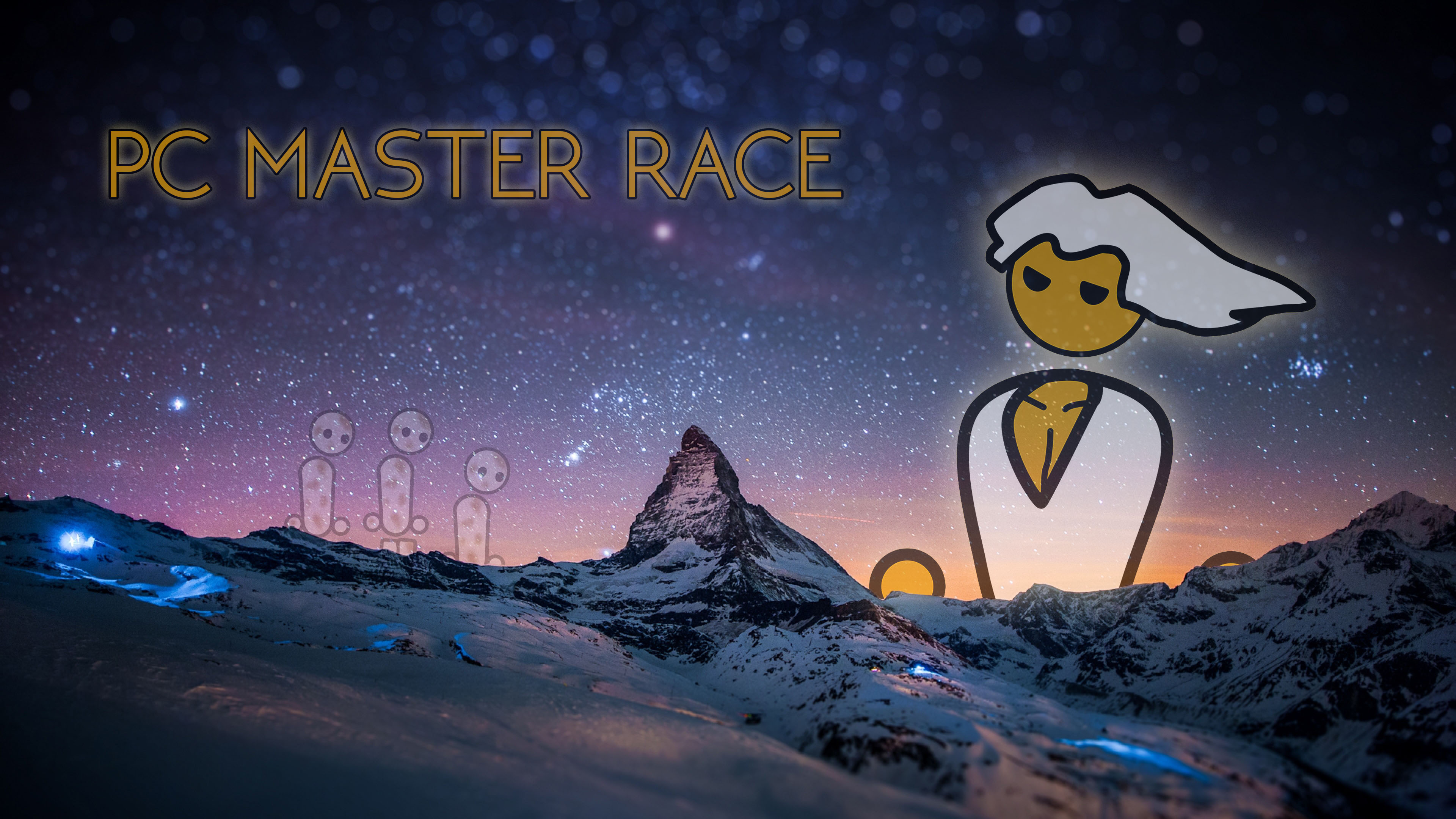 Pc Master Race 4k Ultra Hd Wallpaper Background Image