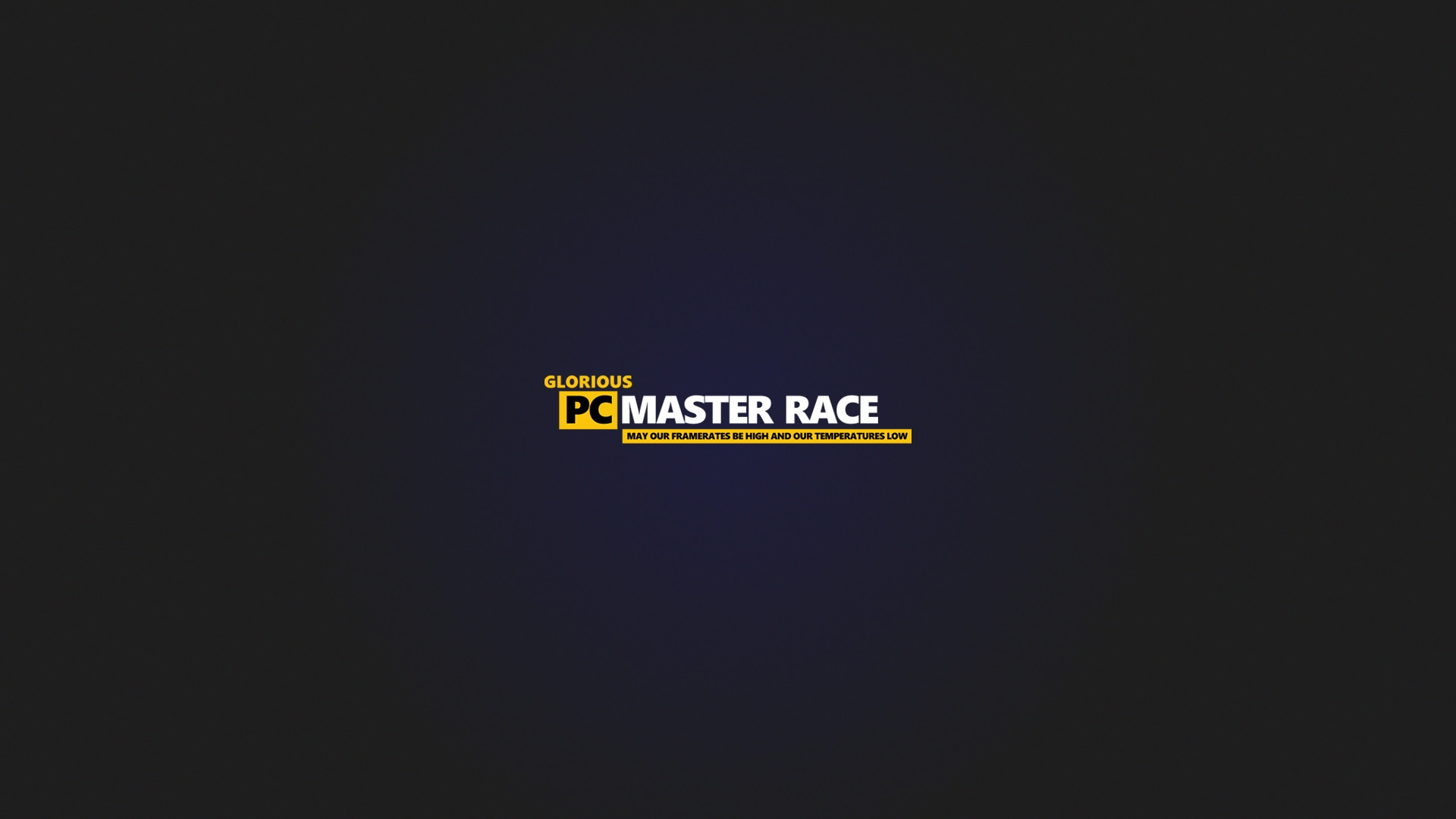 Pc Master Race Hd Wallpaper Background Image 1920x1080