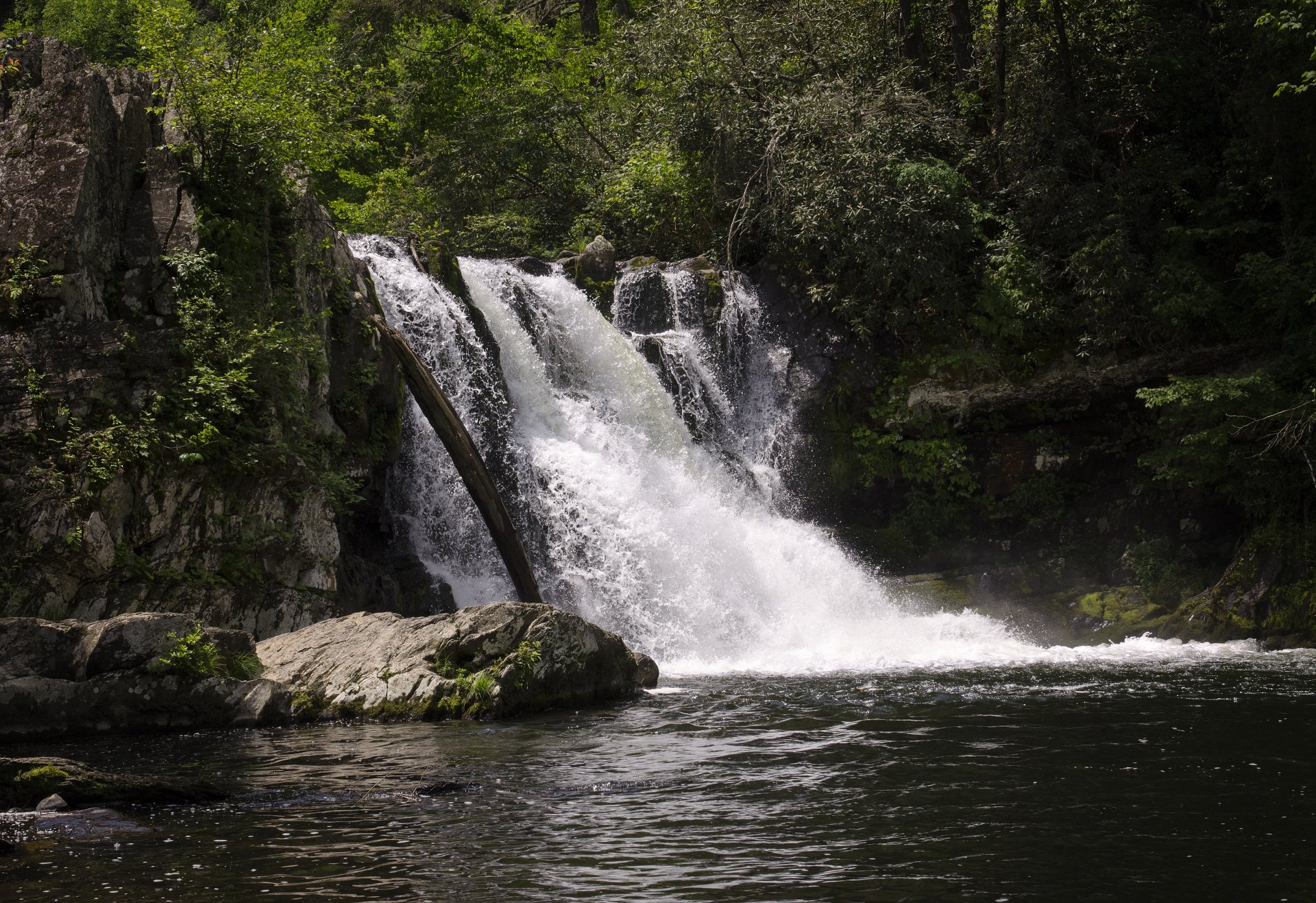 Download Nature Waterfall Abrams Falls 4k Ultra HD Wallpaper