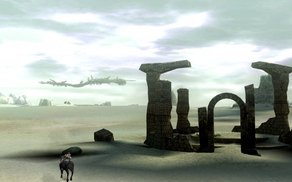 Jeux Vidéo Shadow Of The Colossus Ruine Cheval Fond d'écran HD | Image