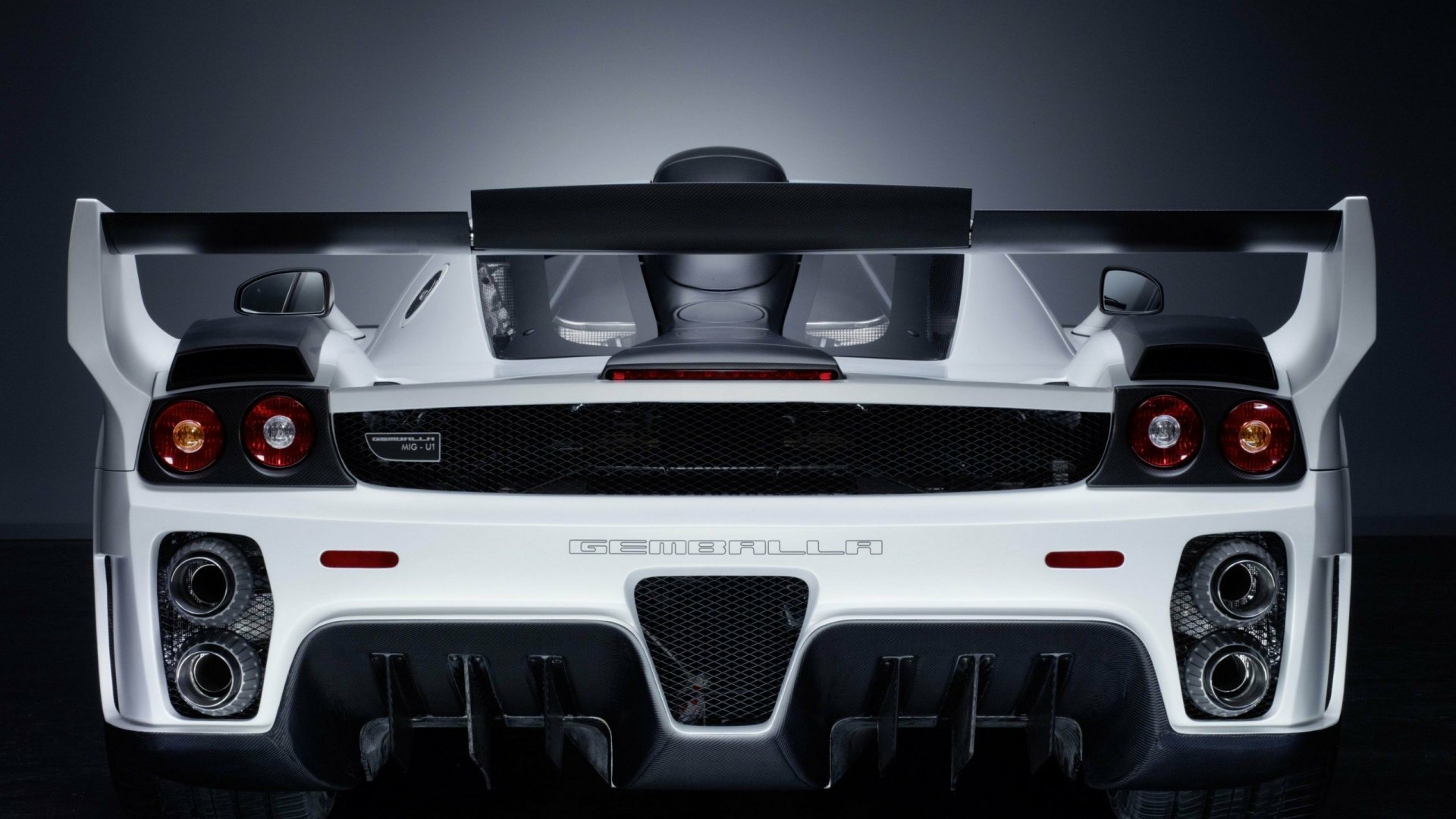 Download White Car Close-up Vehicle Gemballa HD Wallpaper
