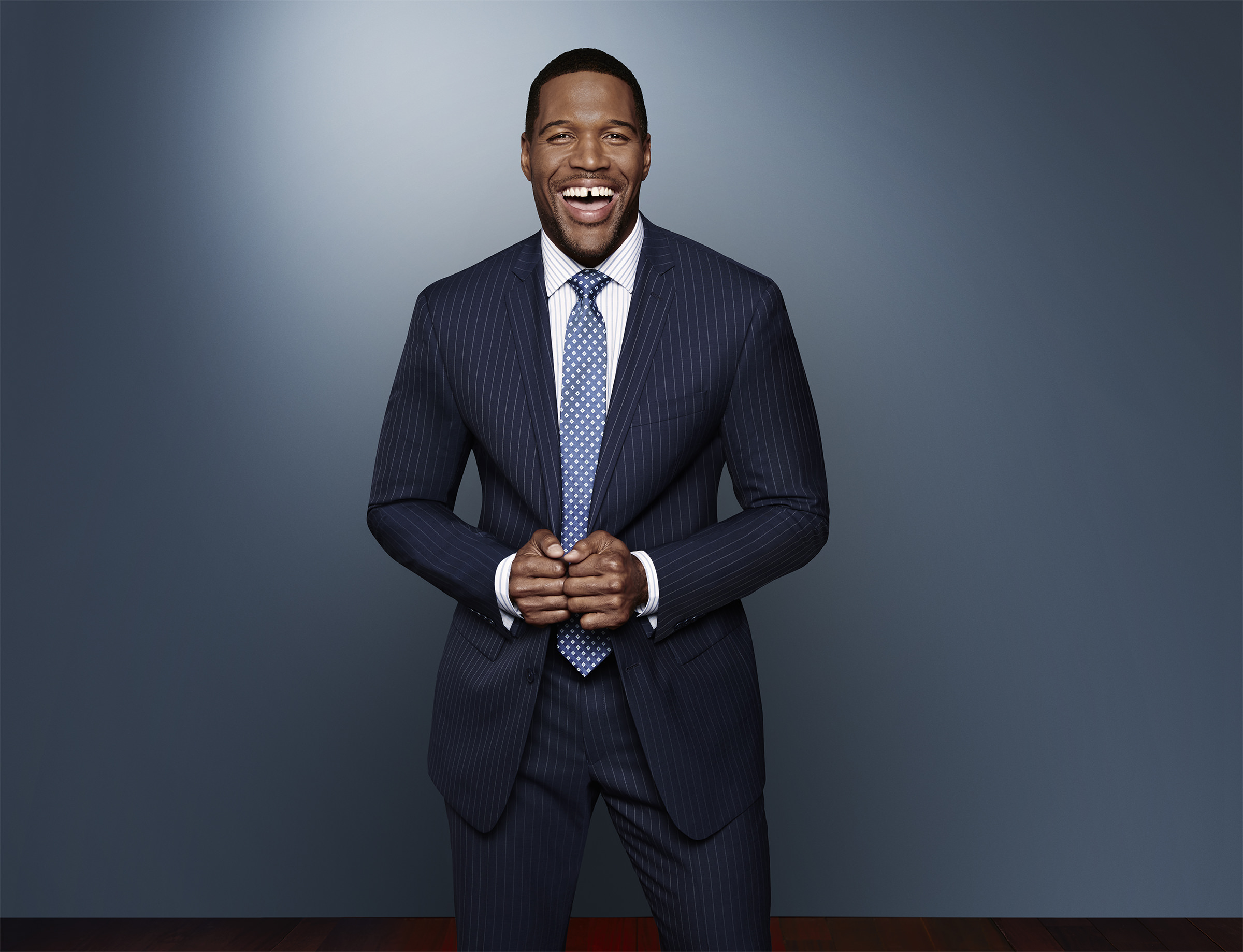 Download Football New York Giants Michael Strahan Sports HD Wallpaper