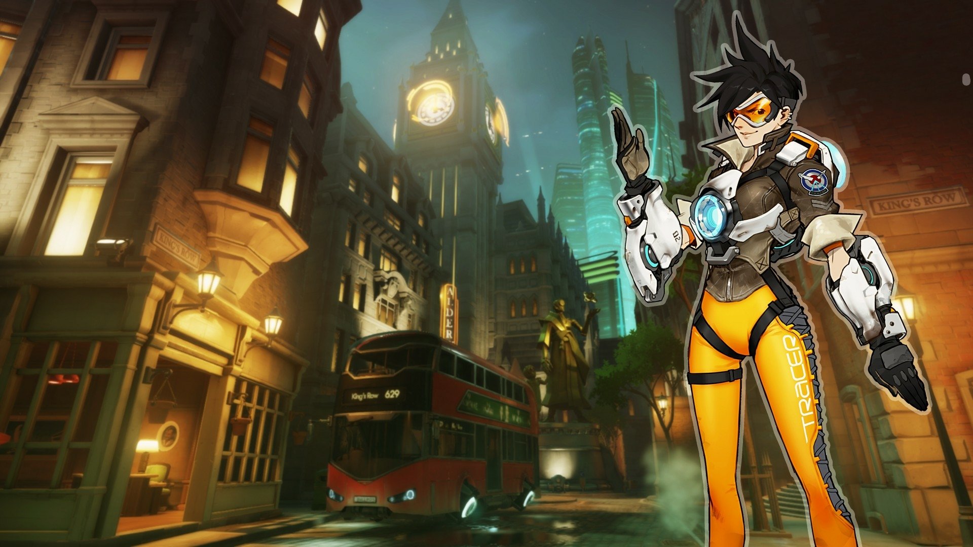 Download Tracer (Overwatch) Blizzard Entertainment Video Game Overwatch HD Wallpaper