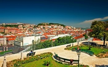 Lisbon, Portugal Cityscape HD Wallpaper | Background Image | 1920x1280