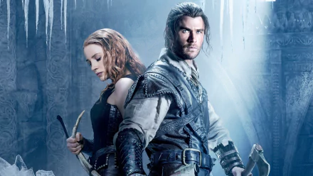 Jessica Chastain Chris Hemsworth movie The Huntsman: Winter's War HD Desktop Wallpaper | Background Image