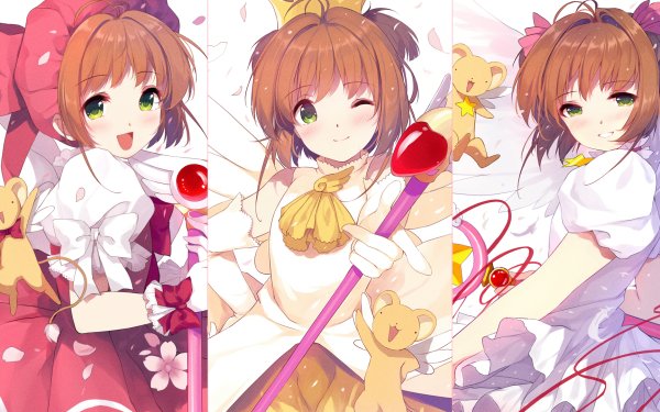 Anime Cardcaptor Sakura Sakura Kinomoto Cerberus HD Wallpaper | Background Image
