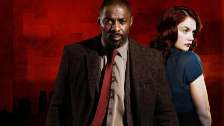 Ruth Wilson Idris Elba TV Show Luther HD Desktop Wallpaper | Background Image