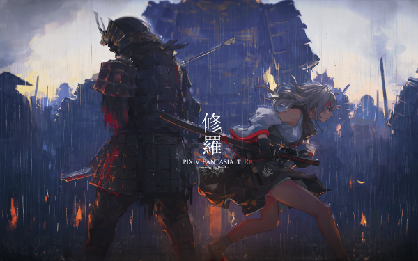 Anime Pixiv Fantasia T Asura's Wrath HD Wallpaper | Background Image