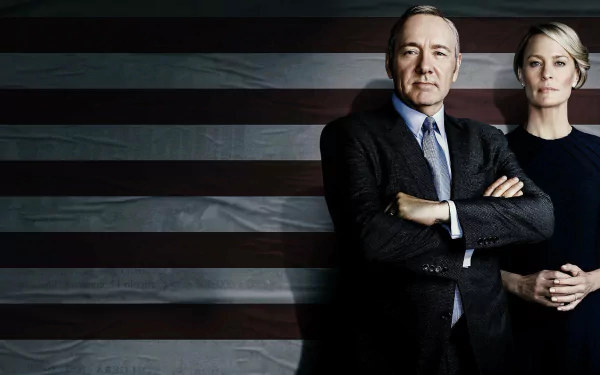 Robin Wright Kevin Spacey TV Show House Of Cards HD Desktop Wallpaper | Background Image