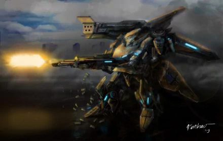 robot Sci Fi Mech HD Desktop Wallpaper | Background Image