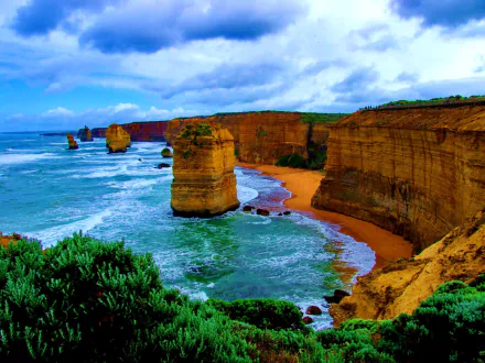  Ocean Rocks on Australian Coast
