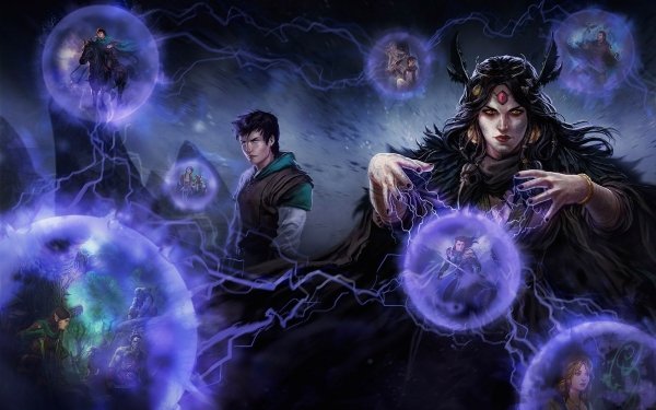 Fantasy Magic Magician Witch Dark HD Wallpaper | Background Image
