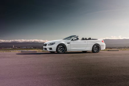 car white car BMW BMW M6 BMW M6 Coupe vehicle BMW M6 Convertible HD Desktop Wallpaper | Background Image