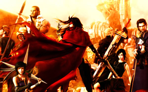 video game Dirge of Cerberus: Final Fantasy VII HD Desktop Wallpaper | Background Image