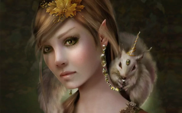 fantasy elf HD Desktop Wallpaper | Background Image