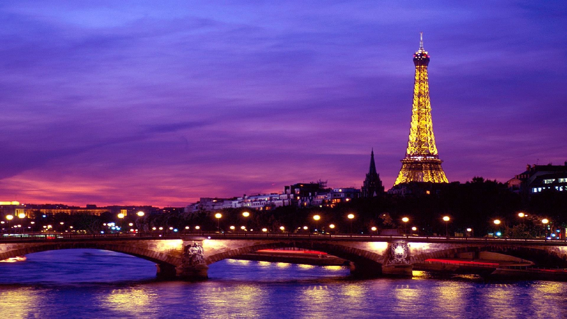 Eiffel Tower At Night