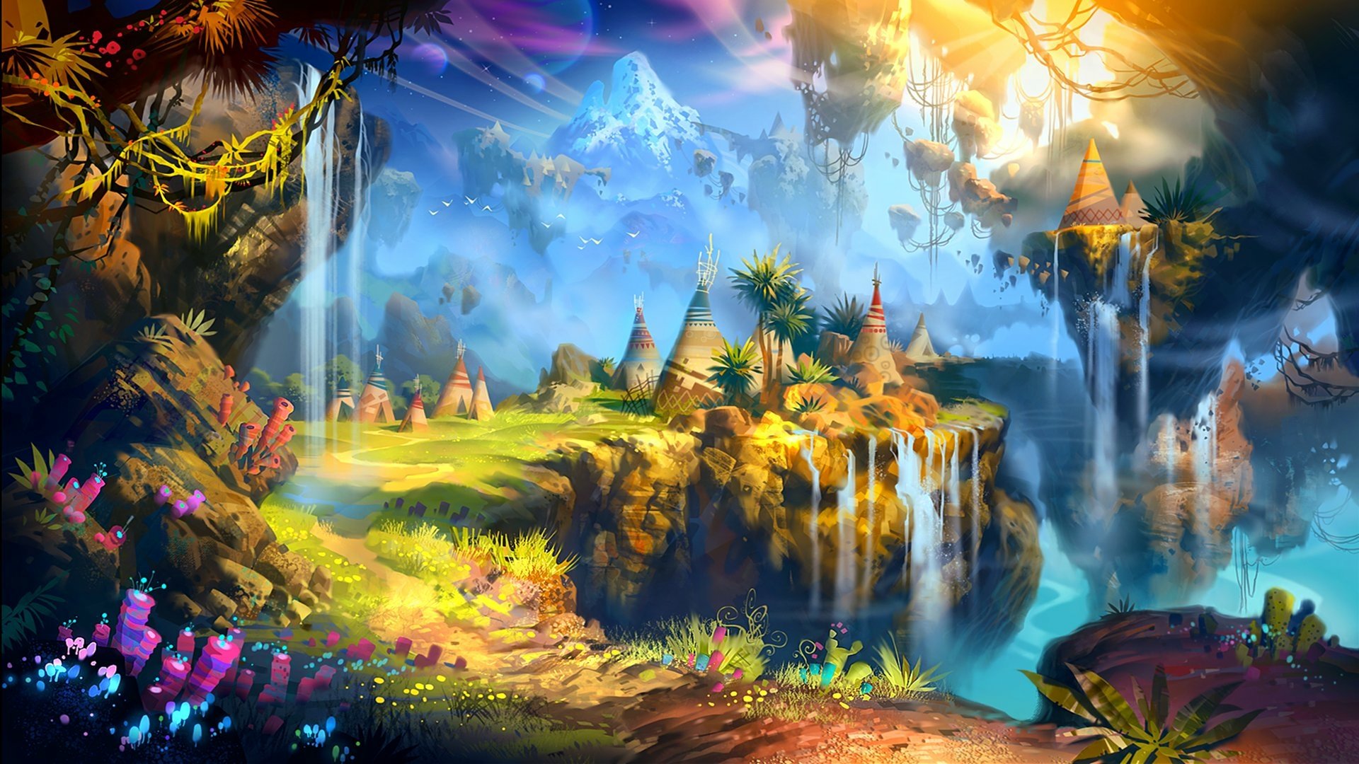 Download Fantasy City HD Wallpaper