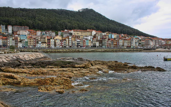  Pueblo costero Galicia I