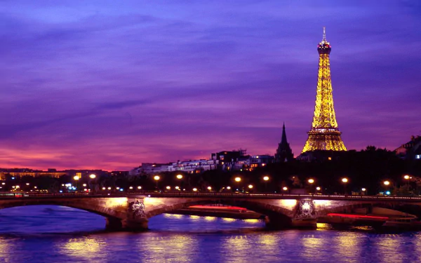  Eiffel Tower at Night