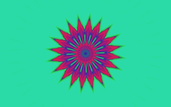 Abstract Colors Pastel Red Green Blue Kaleidoscope HD Wallpaper | Background Image