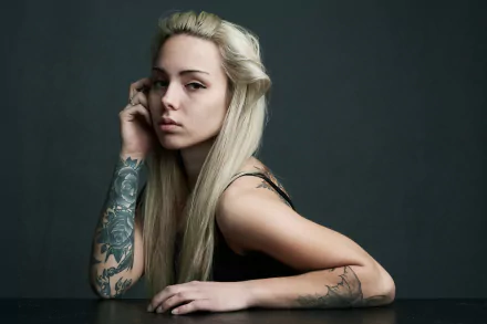 woman tattoo HD Desktop Wallpaper | Background Image