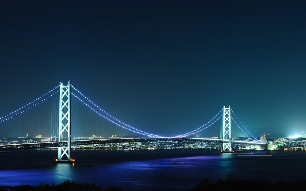  Akashi Kaikyo Bridge in Japan