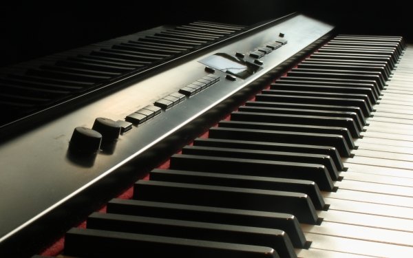 Music Keyboard Close-Up HD Wallpaper | Background Image