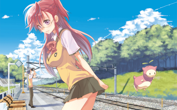 Anime Waiting in the Summer Ichika Takatsuki Kaito Kirishima Rinon HD Wallpaper | Background Image