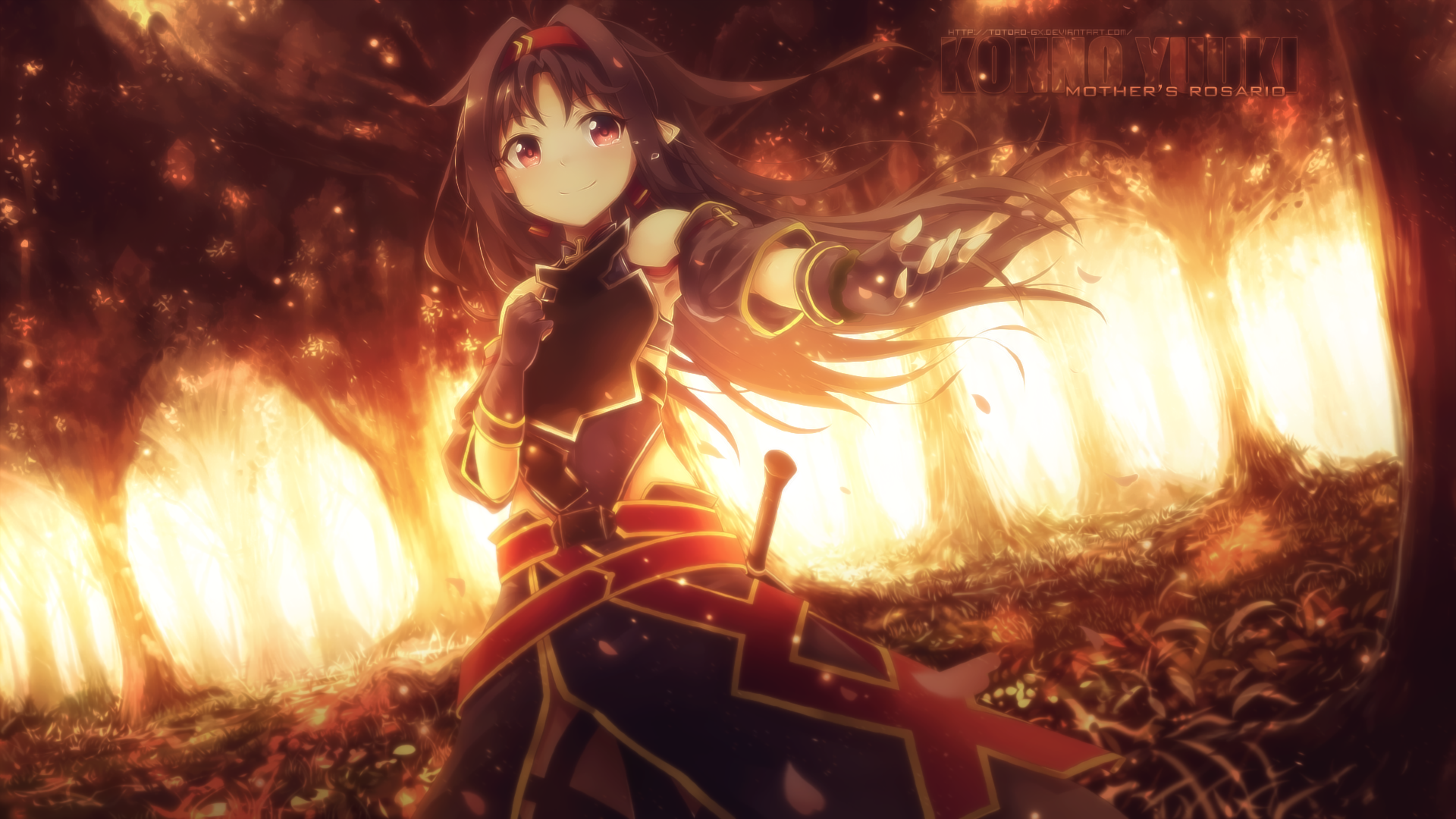 Sword Art Online Wallpaper By Hoshiis2 by Hoshiis2 on DeviantArt