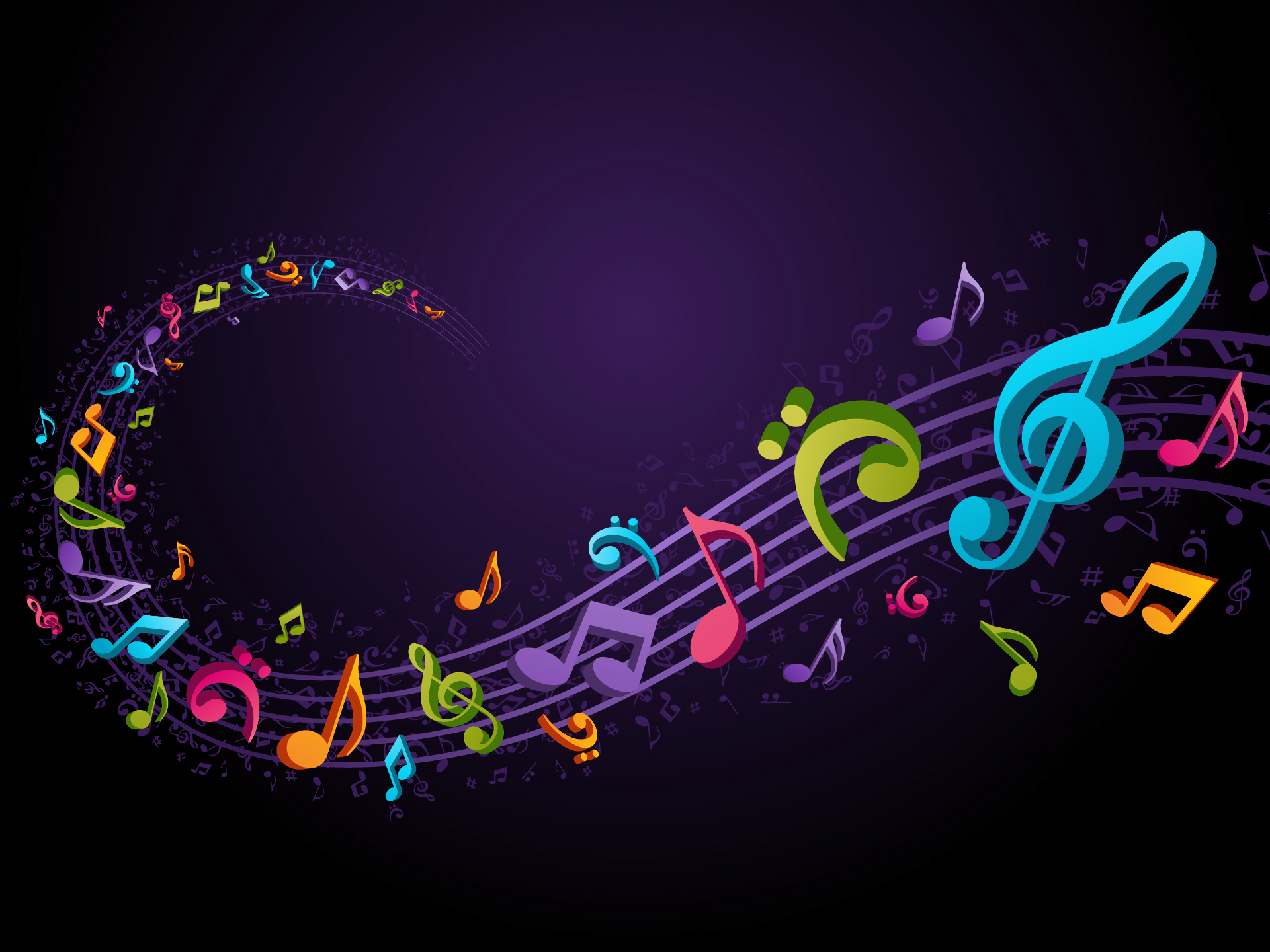 Music Note Wallpapers  Wallpaper Cave