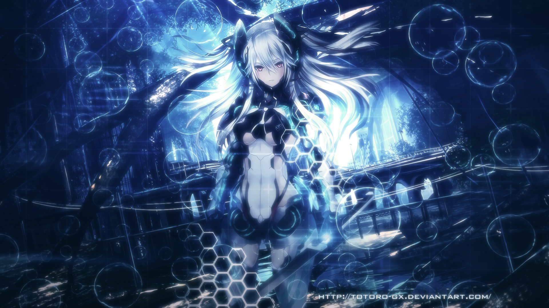 Stunning HD Anime Wallpaper: Original Dreamscape by Totoro-GX, image size:1920x1080