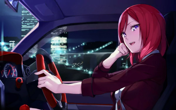 Maki Nishikino Anime Love Live! HD Desktop Wallpaper | Background Image