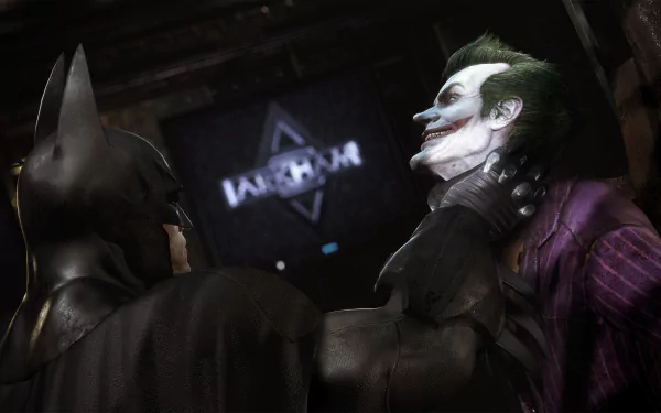 Batman Joker video game Batman: Return to Arkham HD Desktop Wallpaper | Background Image