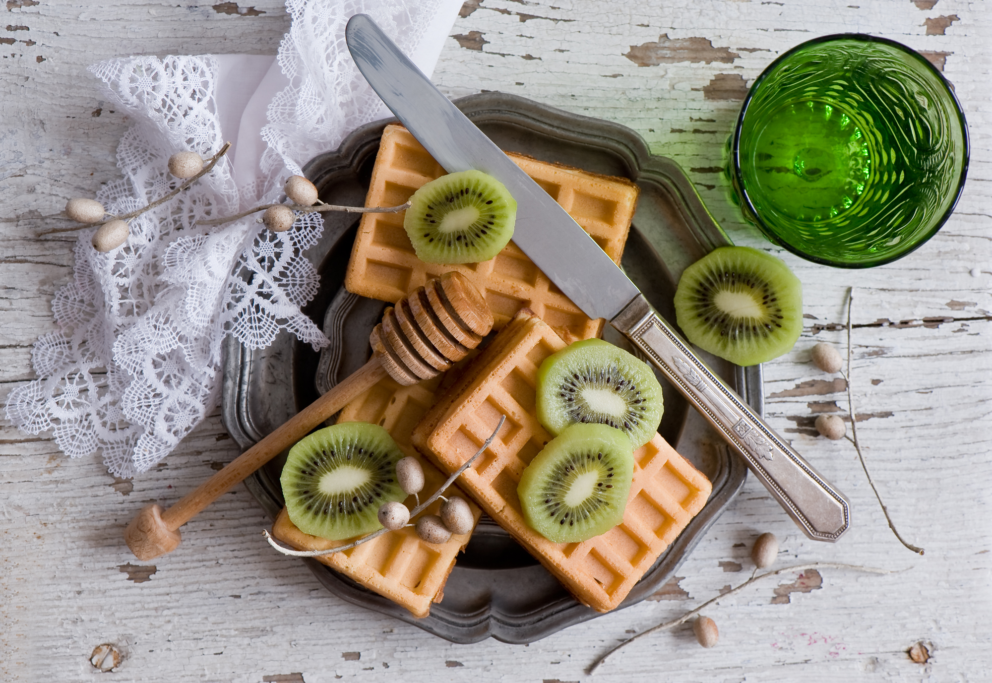 Food Waffle HD Wallpaper | Background Image