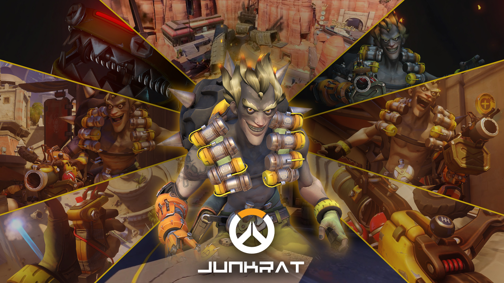 Junkrat primed and ready by medders  Overwatch wallpapers Overwatch  Overwatch drawings
