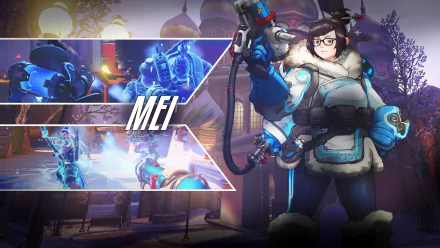 Mei (Overwatch) video game Overwatch HD Desktop Wallpaper | Background Image