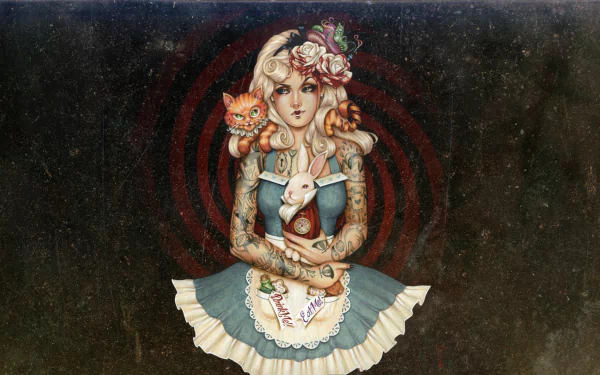  Alice and the Cheshire Cat