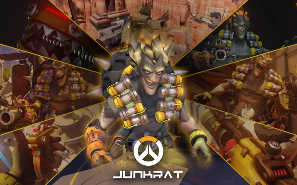 Junkrat (Overwatch) video game Overwatch HD Desktop Wallpaper | Background Image