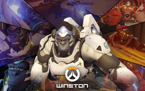 Winston (Overwatch) video game Overwatch HD Desktop Wallpaper | Background Image