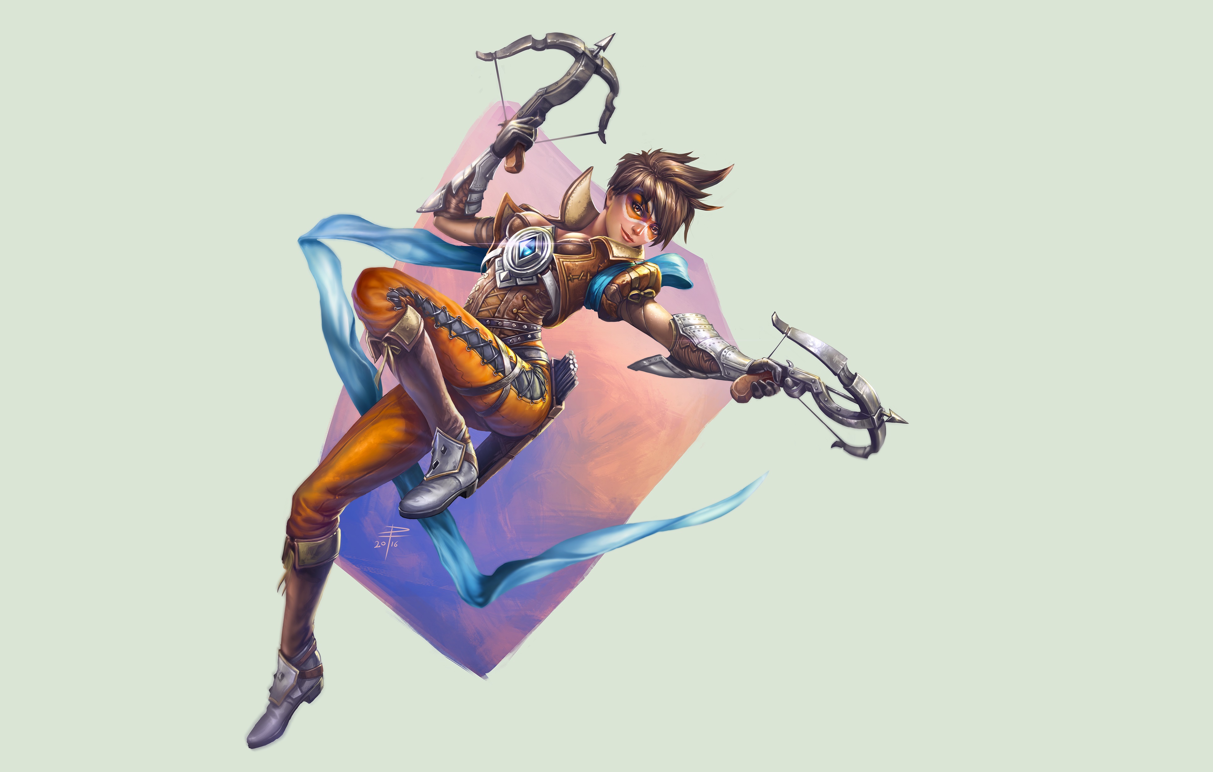 Tracer Overwatch 4K Wallpaper #123