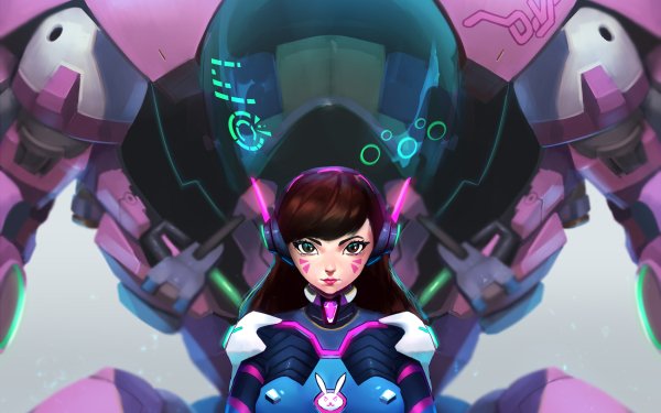 Video Game Overwatch D.Va HD Wallpaper | Background Image