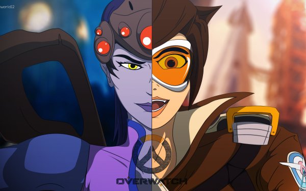 Video Game Overwatch Widowmaker Tracer HD Wallpaper | Background Image