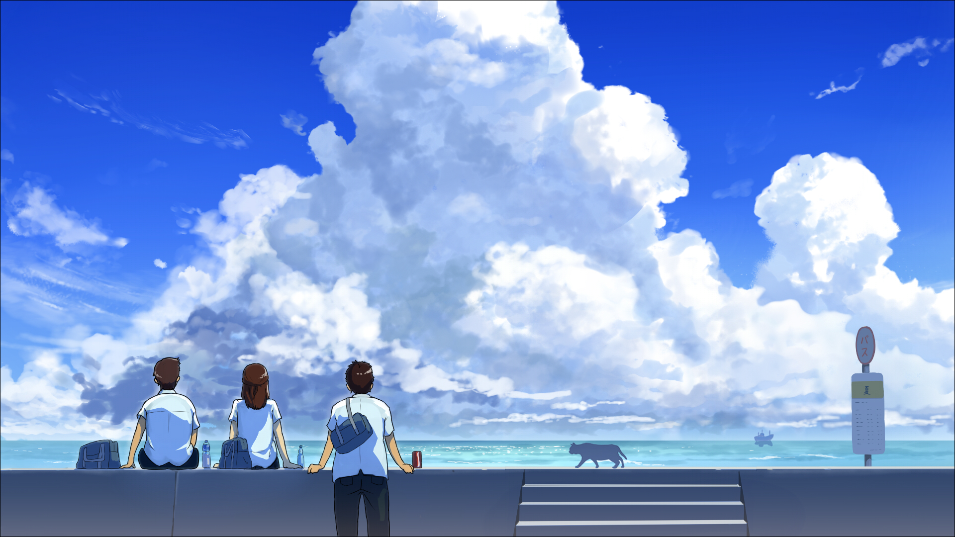 Anime Original HD Wallpaper by tomitayaki