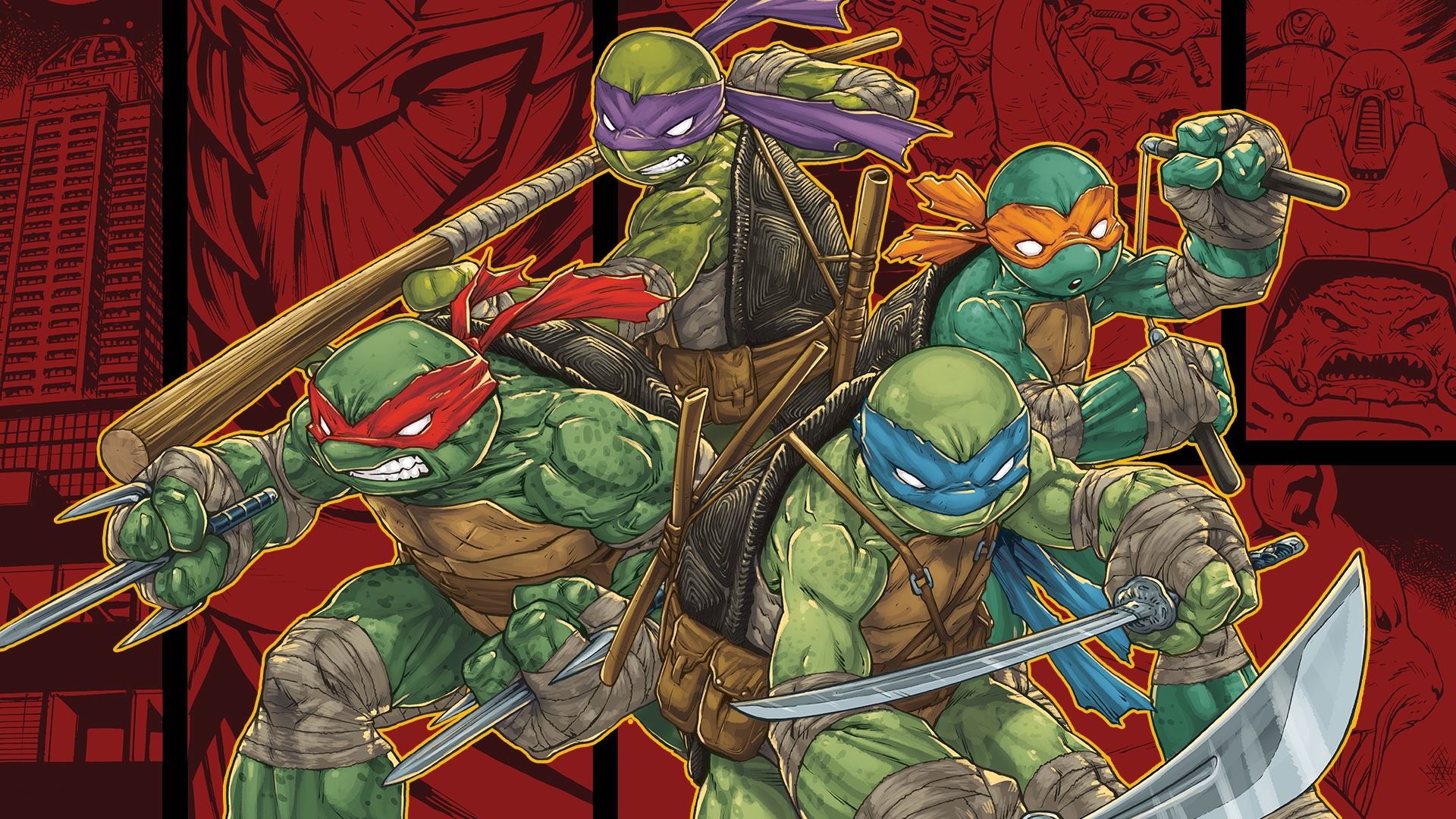 Video Game Teenage Mutant Ninja Turtles: Mutants in Manhattan HD Wallpaper | Background Image