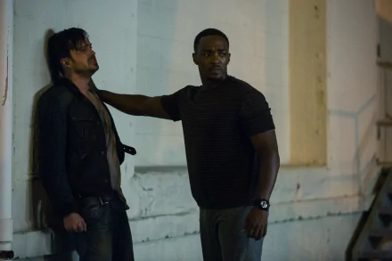 Aaron Paul Anthony Mackie movie Triple 9 HD Desktop Wallpaper | Background Image